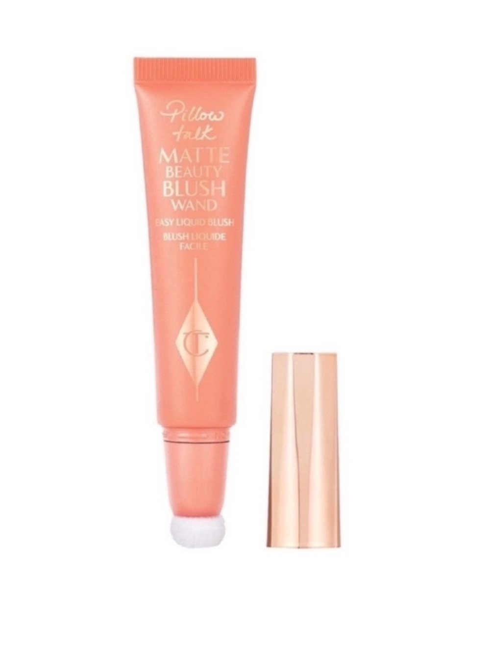 Charlotte Tilbury Matte Beauty Blush Wand in shade peach pop